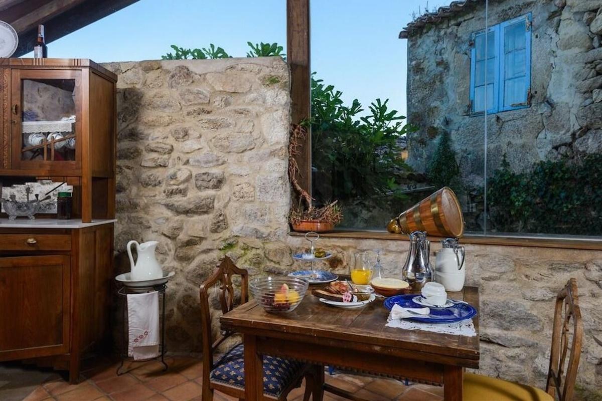 Gasthaus Aldea Bordons Sanxenxo Exterior foto