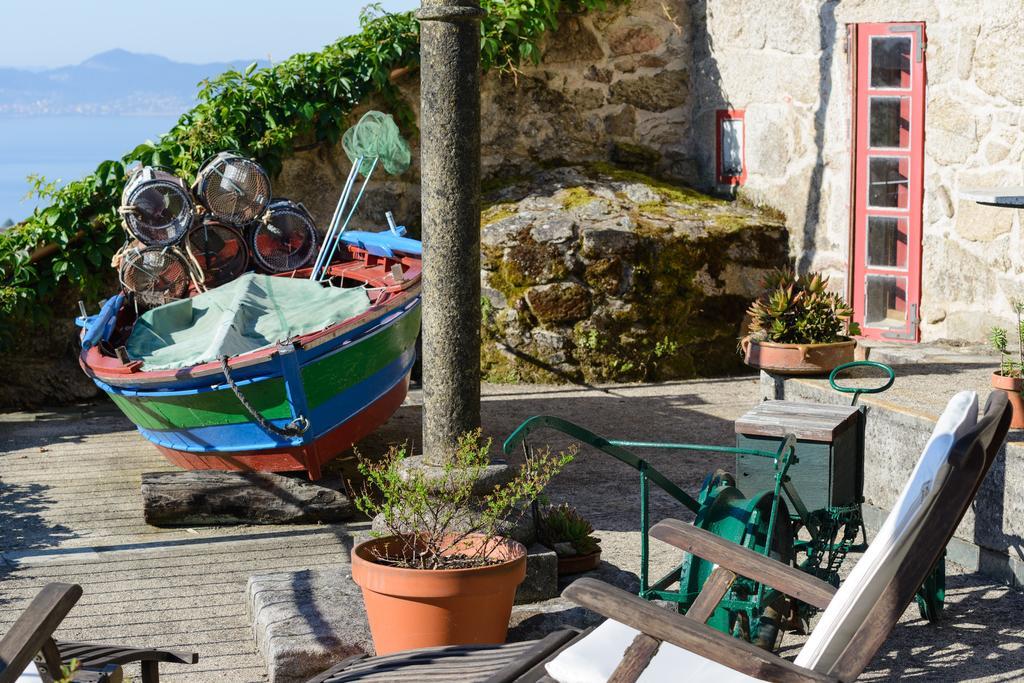 Gasthaus Aldea Bordons Sanxenxo Exterior foto